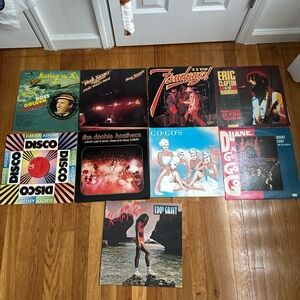 Assorted Vintage Vinyl Record Album Covers - Collection